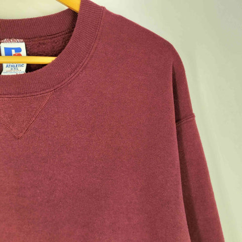 ラッセルアスレチック RUSSELL ATHLETIC 90S USA製 前V クルーネックスウェット メンズ import:XXL