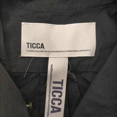 ティッカ TICCA 26SS ノーカラー シャツ レディース FREE