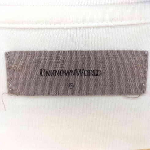 UNKNOWNWORLD ロゴプリント S/S Tシャツ メンズ JPN:M