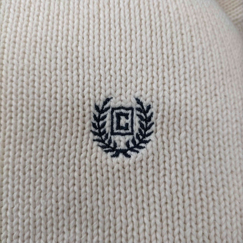 チャップス CHAPS 00S ロゴ刺繍 ローゲージ コットン ニット セーター メンズ XXL