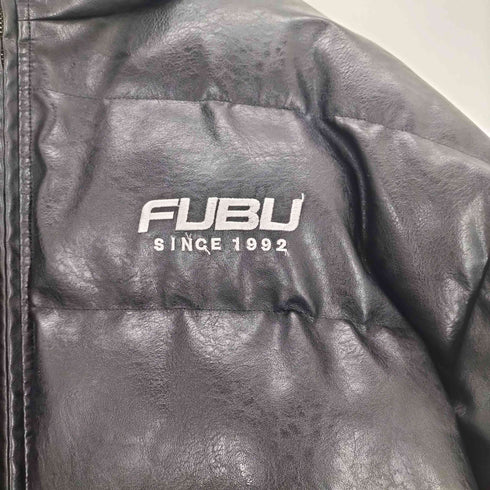 フブ FUBU ECO LEATHER PUFFER JACKET メンズ
