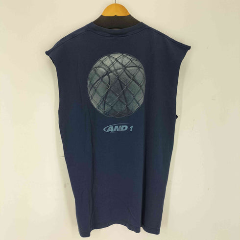 AND1 USA製 ロゴプリントタンクトップ メンズ import:XL
