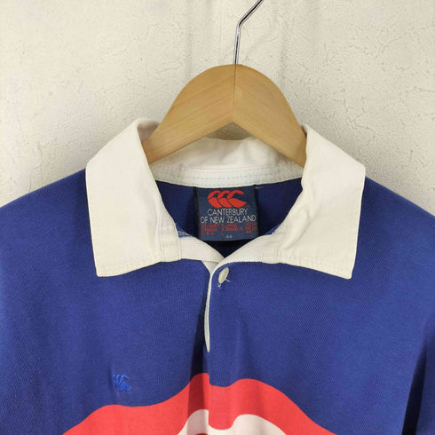 カンタベリーオブニュージーランド CANTERBURY OF NEW ZEALAND 90S ニュージーランド製 ラガーシャツ メンズ L