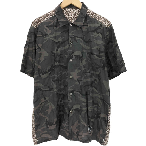 ユニフォームエクスペリメント uniform experiment LEOPARD RELAX FIT SHORTS(PYTHON PATCH) メンズ JPN:2
