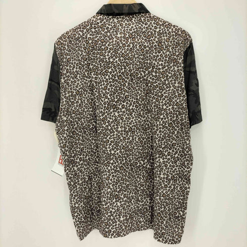 ユニフォームエクスペリメント uniform experiment LEOPARD RELAX FIT SHORTS(PYTHON PATCH) メンズ JPN:2