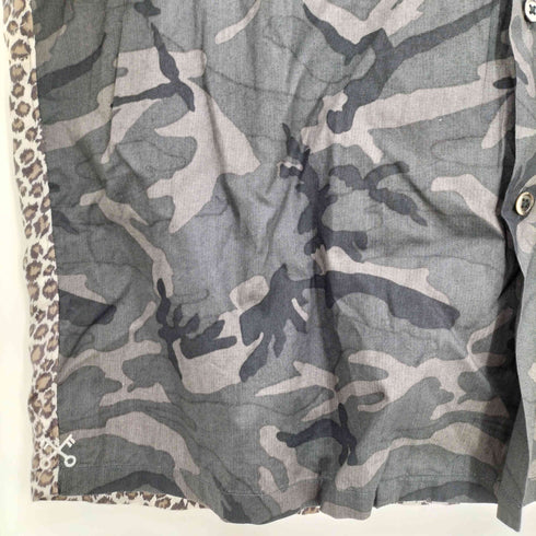 ユニフォームエクスペリメント uniform experiment LEOPARD RELAX FIT SHORTS(PYTHON PATCH) メンズ JPN:2