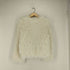 THE TOE white far coat ファーコート domestic レディース M
