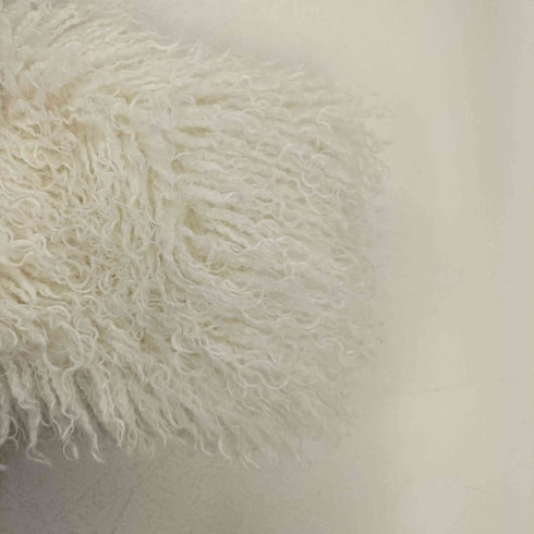 THE TOE white far coat ファーコート domestic レディース M