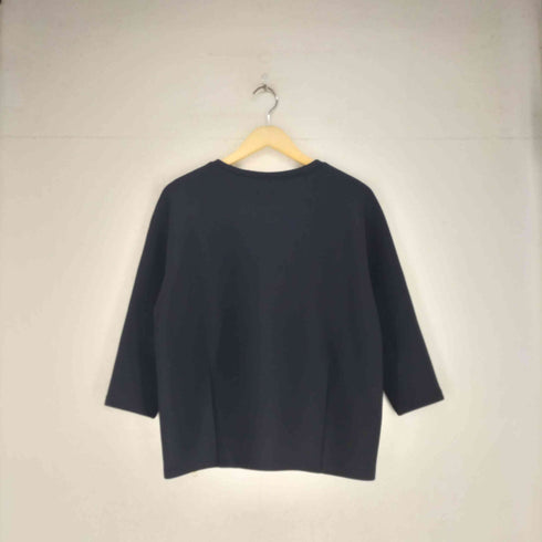 ミューズデドゥーズィエムクラス MUSE de Deuxieme Classe サイドジップデザイン 7分丈 カットソー レディース