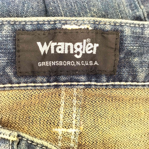 ラングラー Wrangler ブーツカット ウォッシュドデニムパンツ メンズ 31