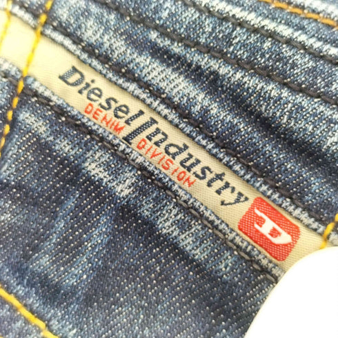 ディーゼル DIESEL ジップフライ ストレート スキニー デニムパンツ メンズ w31 l32
