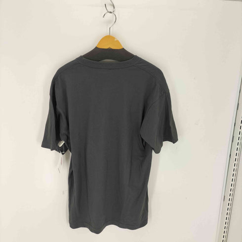 イエロー YELLO プリントクルーネックTシャツ レディース