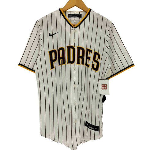 ナイキ NIKE PADRES PINSTRIPE HOME JERSEY メンズ import:S