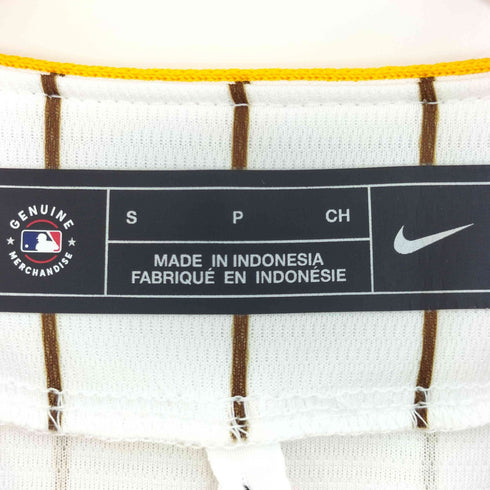 ナイキ NIKE PADRES PINSTRIPE HOME JERSEY メンズ import:S
