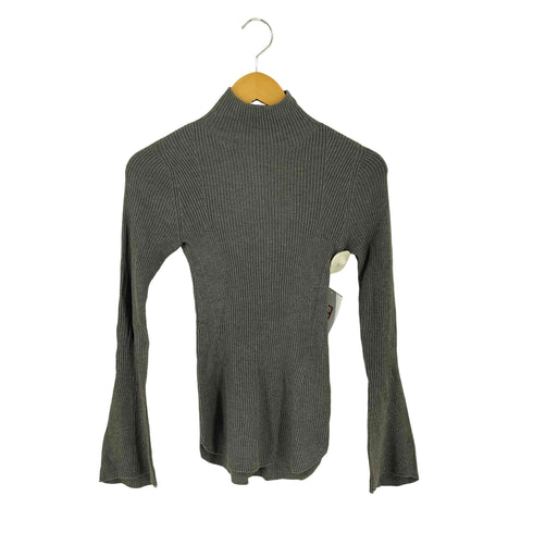 ユニクロ UNIQLO 3Dリブハイネックセーター レディース S