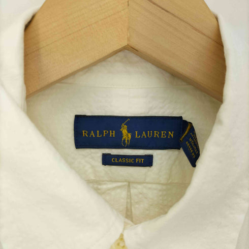 ラルフローレン RALPH LAUREN ポニー刺繍 シアーサッカー L/S シャツ メンズ