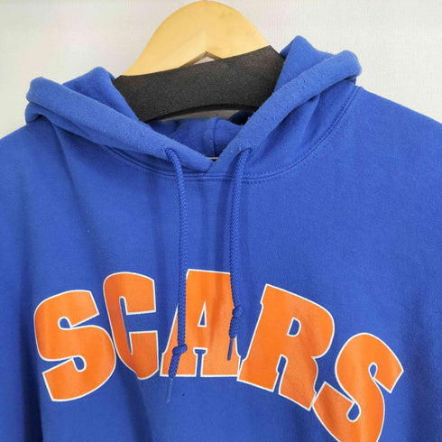 SCARS フロントプリントプルオーバーパーカー メンズ JPN:XL