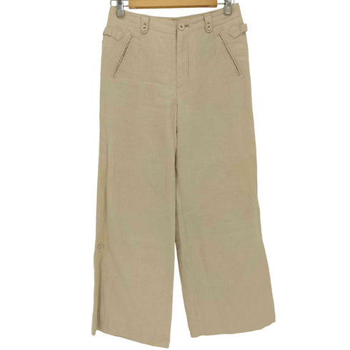 ゲンテン genten リネン100 ワイドパンツ レディース JPN:38