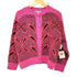 ザラ ZARA フラワーパターン 花柄 ジャガード ニット カーディガン レディース import:M