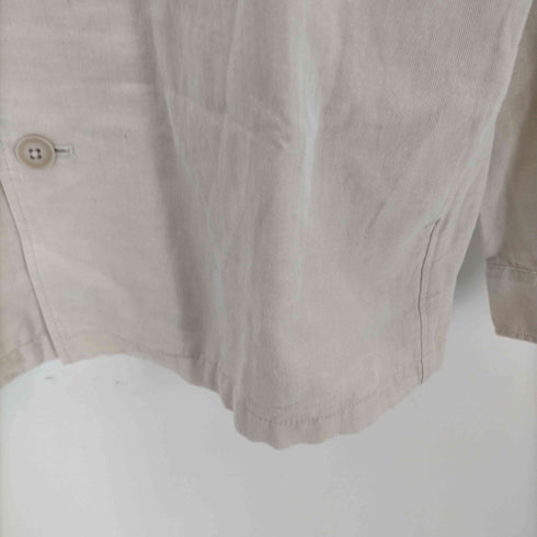 ユニクロ UNIQLO 26SS コットン リネン シャツ ジャケット メンズ JPN:M