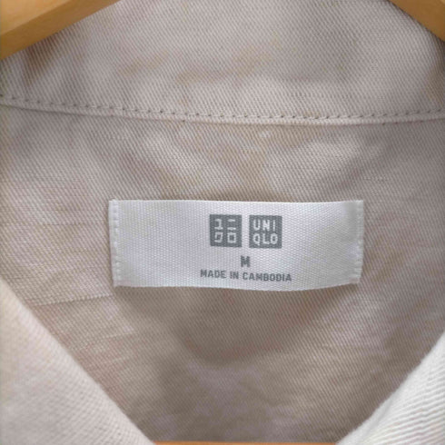 ユニクロ UNIQLO 26SS コットン リネン シャツ ジャケット メンズ JPN:M