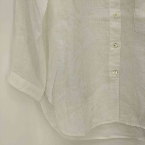 マーガレットハウエル MARGARET HOWELL 七分丈 リネンシャツブラウス レディース 1