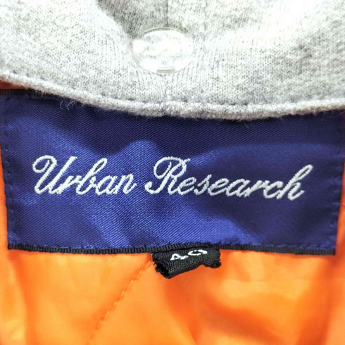 アーバンリサーチ URBAN RESEARCH デタッチャブルフード MA-1 フライトジャケット ボンバージャケット メンズ 40