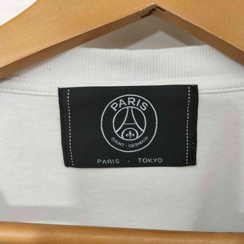パリサンジェルマン PARIS SAINT GERMAIN 22SS ステッカー ロゴプリント Tシャツ メンズ JPN:S