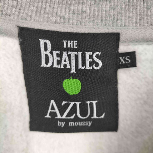 アズールバイマウジー AZUL by moussy アーティストプリントスウェット レディース XS