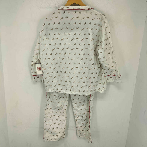 SLEEPY JONES 鹿柄 パジャマシャツ セットアップ レディース L
