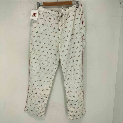 SLEEPY JONES 鹿柄 パジャマシャツ セットアップ レディース L
