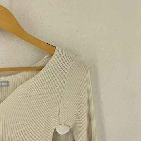 ユニクロ UNIQLO 3Dリブセーター レディース S