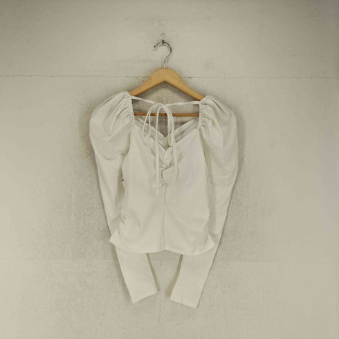 orgue リボンデザインブラウス domestic レディース F
