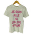 メゾンキツネ MAISON KITSUNE JE SUIS ALLE AU COLLEGE KITSUNE TEE メンズ import:S