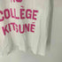 メゾンキツネ MAISON KITSUNE JE SUIS ALLE AU COLLEGE KITSUNE TEE メンズ import:S