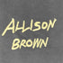 ALLISON BROWN Message Tote Bag メッセ―ジ トートバッグ レディース