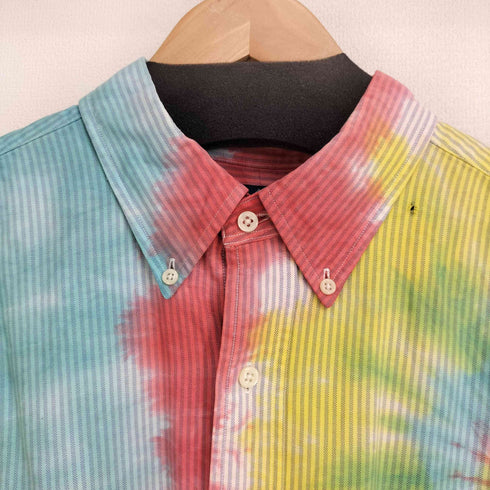 ラルフローレン RALPH LAUREN YARMOUTH スモールポニー刺繍タイダイ柄 L/S BD シャツ メンズ 17 2/1 35