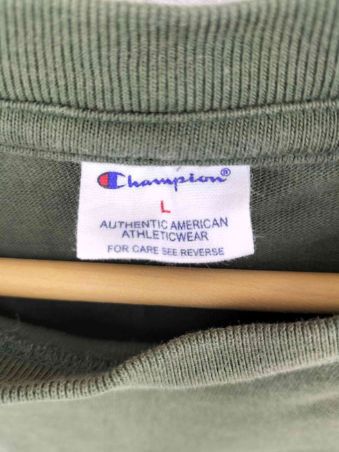 チャンピオン Champion ロングスリーブ ポケット Tシャツ メンズ L