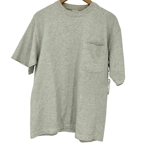 キャンバー CAMBER USA製 コットン クルーネック 胸ポケット ショートスリーブ Tシャツ メンズ import:M