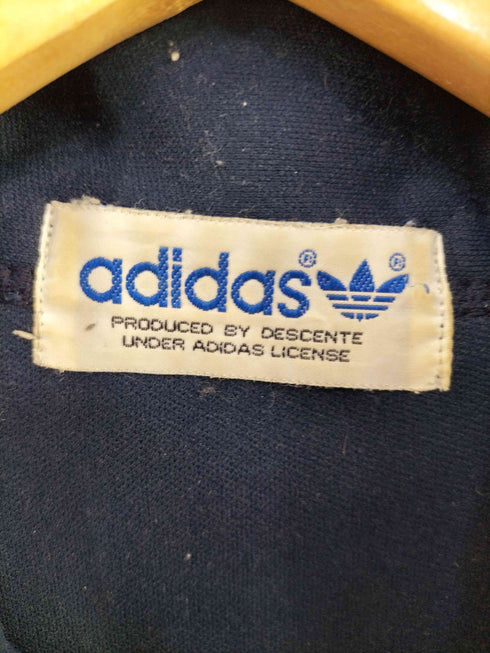 アディダス adidas 80S デサント製 ワンポイントロゴ トラックジャケット メンズ