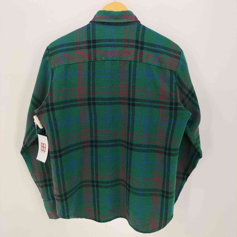 アロースポーツ ARROW SPORT 80-90S 韓国製 マドラスチェック アクリル L/S シャツ メンズ import:M