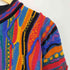 クージー COOGI 90s オーストラリア製 マルチカラー ウール 3Dニット メンズ import:M
