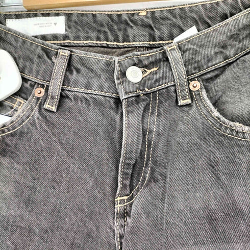 ザラ ZARA TRF ローライズワイドレッグジーンズ レディース EUR:34