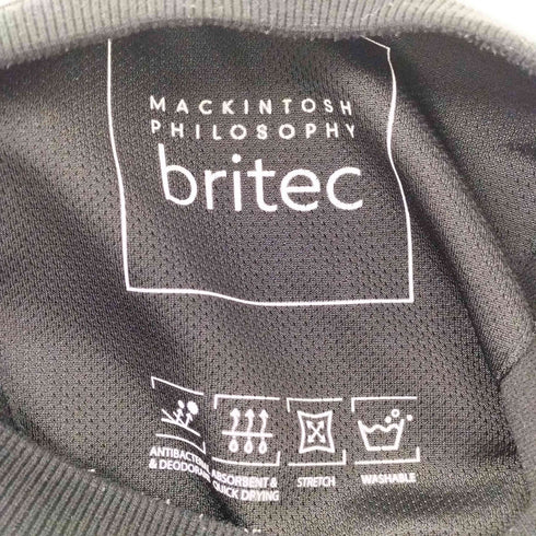 マッキントッシュフィロソフィー MACKINTOSH PHILOSOPHY britec クルーネックロングTシャツ メンズ 40