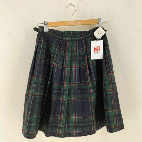 オニールオブダブリン ONEIL OF DUBLIN アイルランドキルトチェック ラップミニスカート レディース 36
