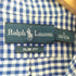 ラルフローレン RALPH LAUREN 90s ポニー刺繍 SLIM FIT ギンガムチェック柄 長袖 ボタンダウンシャツ メンズ import:S