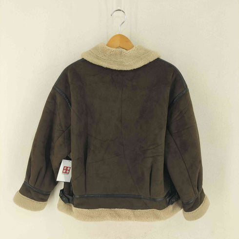 レイビームス Ray BEAMS フェイクムートン ボマー ブルゾン レディース 0