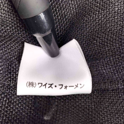 ワイズフォーメン Ys for men リネン100 フード ロングコート メンズ