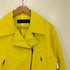 ジャンルイシュレル jean louis scherrer ラムレザーライダースジャケット レディース import:M