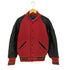 REAL CLOTHES BRAND 袖レザー ウール スタジャン メンズ import:S